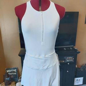 White lululemon tennis dress